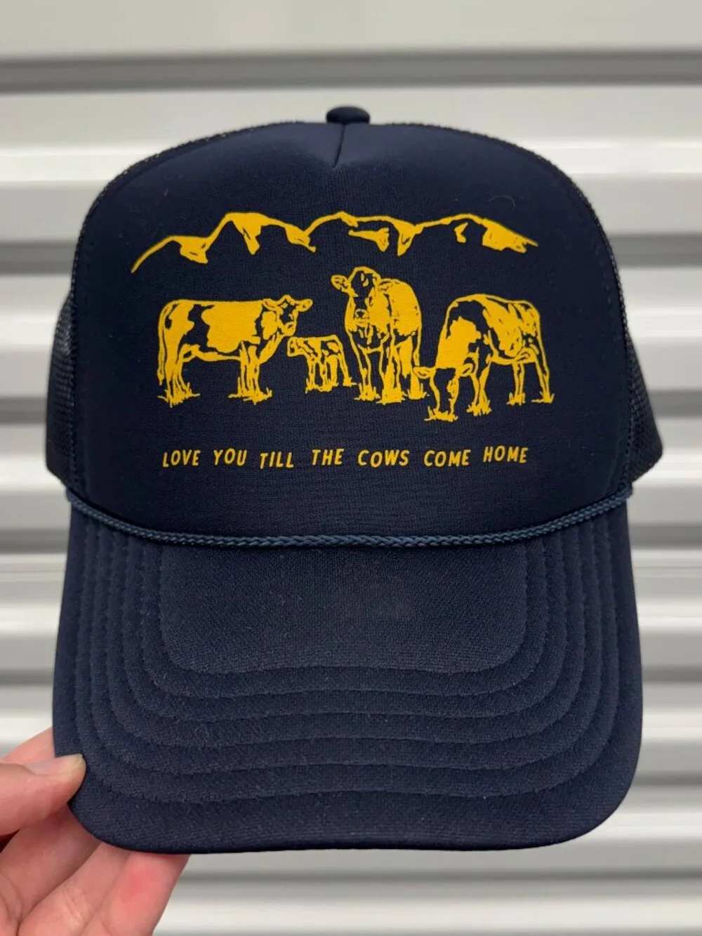 Love You Till the Cows Come Home Trucker Hat